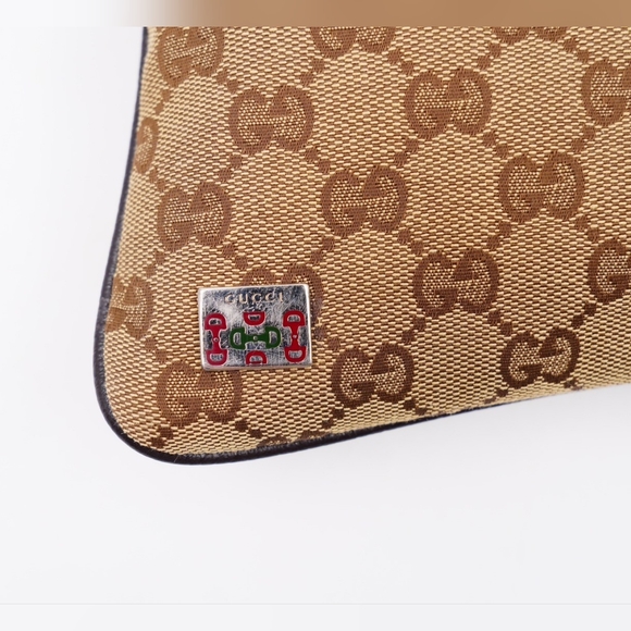 ❌️❌️SOLD ❌️❌️AI22❤️Gucci GG Canvas Horsebit Sherry line Crossbody Bag - Picture 9 of 15
